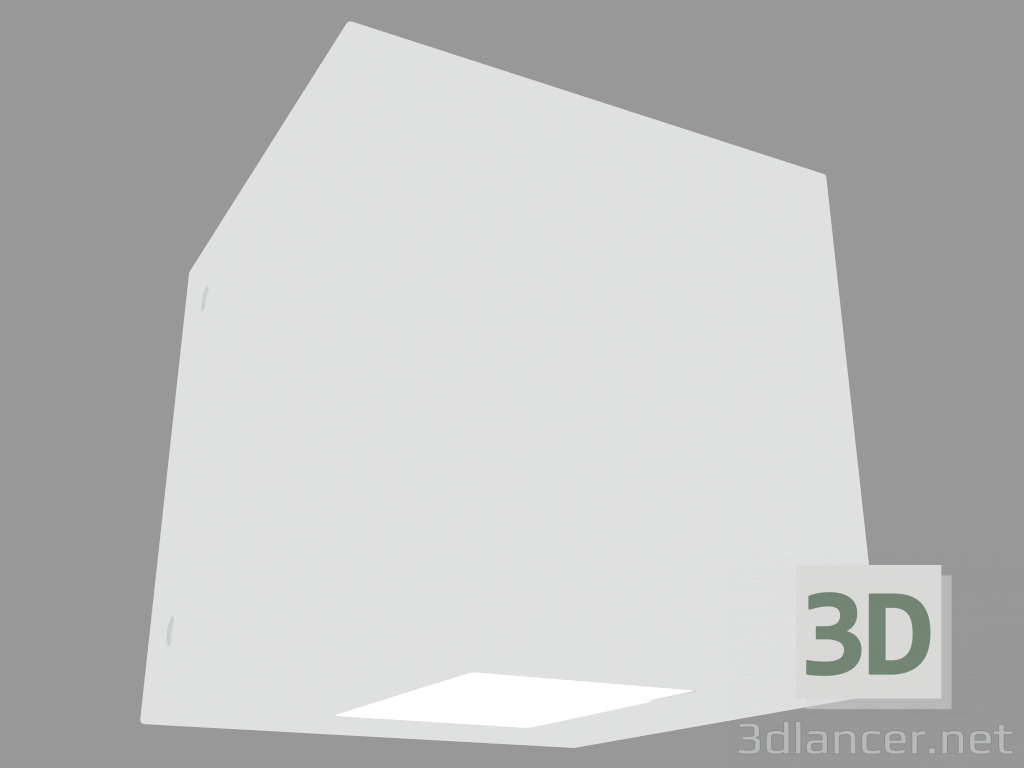 3D Modell Wandleuchte MINILIFT SQUARE (S5027) - Vorschau