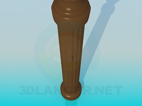 3d model baluster - preview 3d model baluster - preview