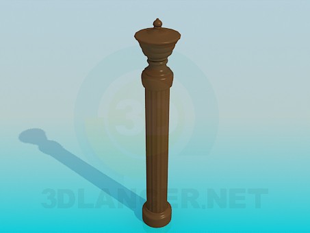 3d model baluster - preview 3d model baluster - preview