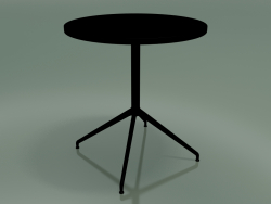 Runder Tisch 5710, 5727 (H 74 - Ø69 cm, ausgebreitet, schwarz, V39)