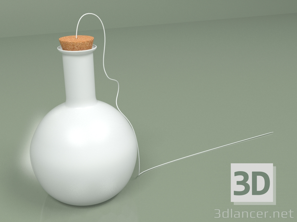 3d модель Настільний світильник Labware сферичний – превью