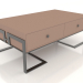3 डी मॉडल साइड टेबल (कैप्पुकिनो) - पूर्वावलोकन