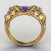 3d кольцо женское модель купить - ракурс