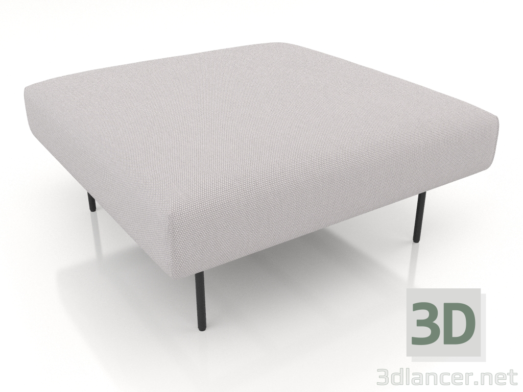 Modelo 3d Pufe 95x95 - preview