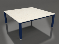 कॉफ़ी टेबल 94×94 (रात का नीला रंग, डेकटन डैने)