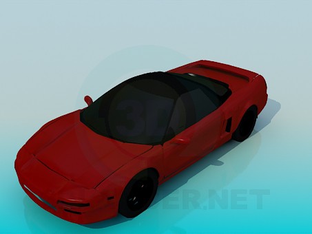 3d model Acura NSX - preview