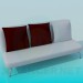 3D Modell Sofa - Vorschau