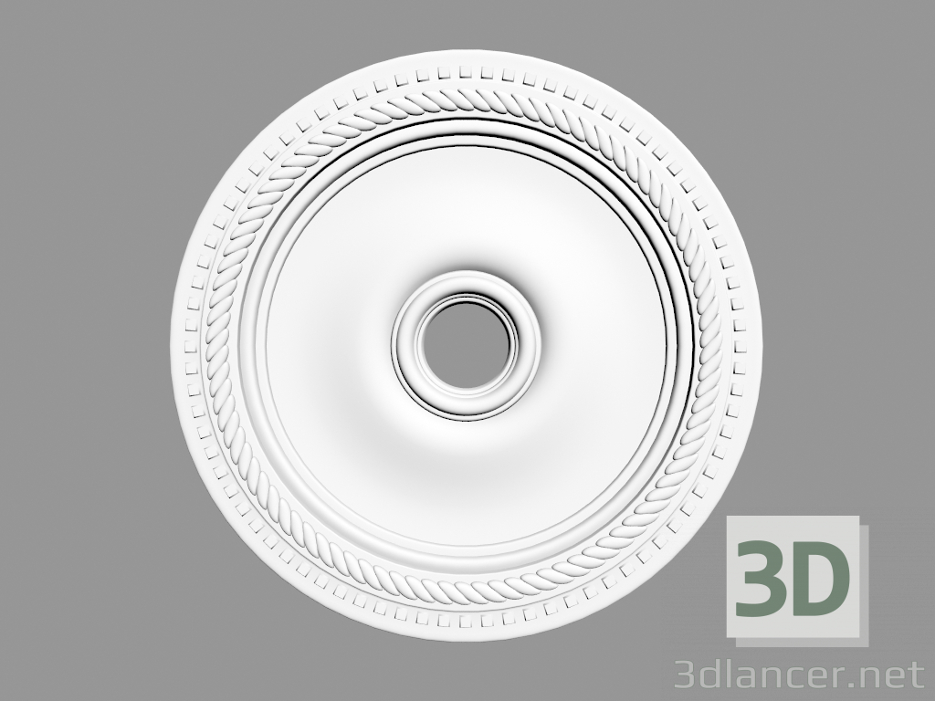 modèle 3D Sortie de plafond (P8) - preview