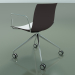 3d model Chair 2055 (4 castors, with armrests, LU1, two-tone polypropylene) - preview