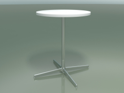 Runder Tisch 5512, 5532 (H 74 - Ø 59 cm, Weiß, LU1)