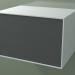 modèle 3D Boîte (8AUCCB03, Blanc Glacier C01, HPL P05, L 72, P 50, H 48 cm) - preview