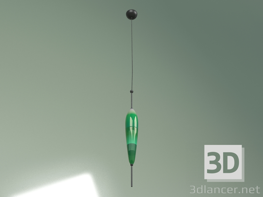 3D Modell Pendelleuchte Green Float - Vorschau