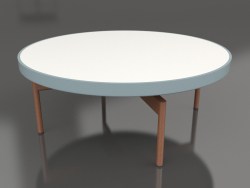 Tavolino rotondo Ø90x36 (Grigio blu, DEKTON Zenith)