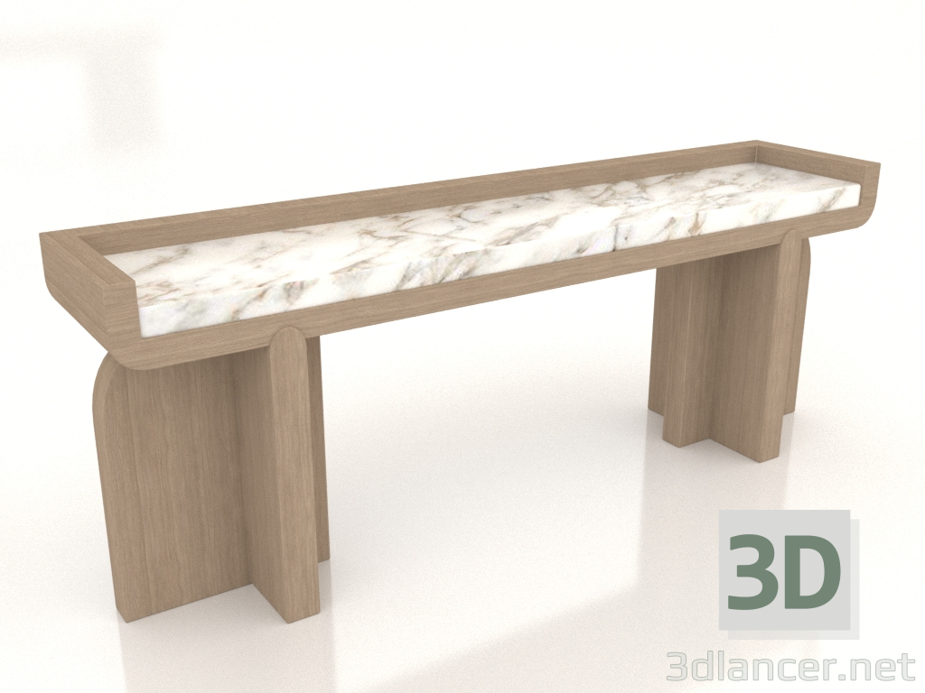 3d model AWAYA console (option 1) - preview 3d model AWAYA console (option 1) - preview