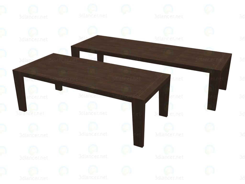 3d model Dining table 2912 - preview