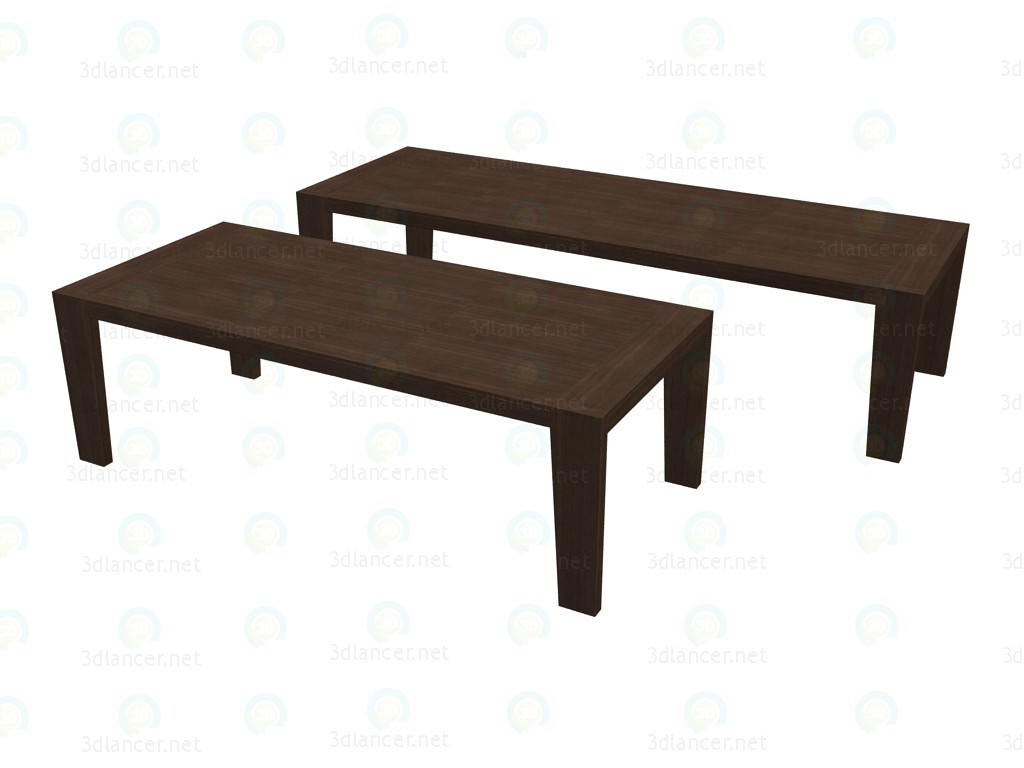 3d model Mesa de comedor 2912 - vista previa