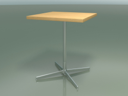 Square table 5564 (H 74 - 60x60 cm, Natural oak, LU1)