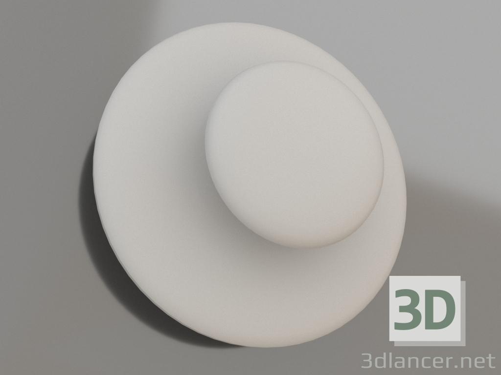 modello 3D Lampada da parete Hanger (7240) - anteprima