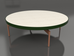 Round coffee table Ø120 (Bottle green, DEKTON Danae)