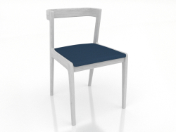 Silla 463 mm (blanco RAL 9010)