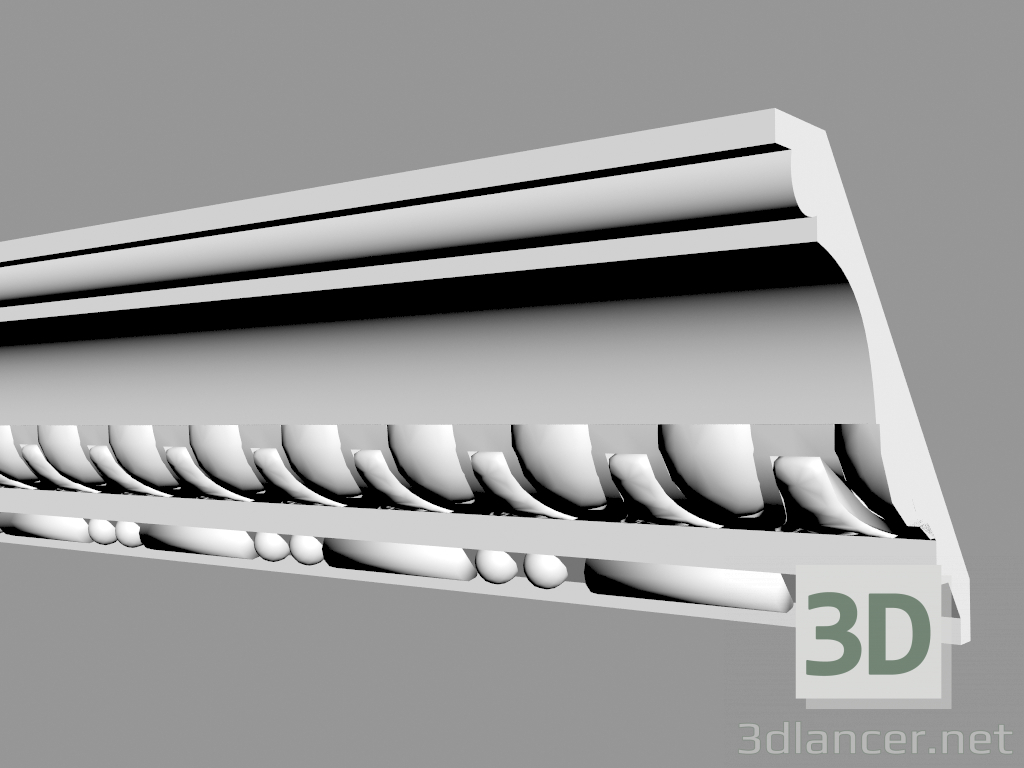 modello 3D Cornice C1036 - anteprima