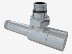 Angle valve (hex) G 1/2 "HP x G 1/2" HP