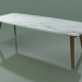 modello 3D Tavolo da pranzo (233, marmo, naturale) - anteprima