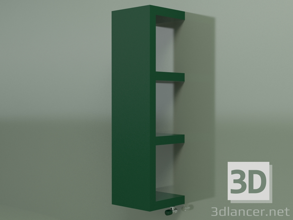 modèle 3D Radiateur QUADRAQUA (1116x300, vert forêt - RAL 6005) - preview