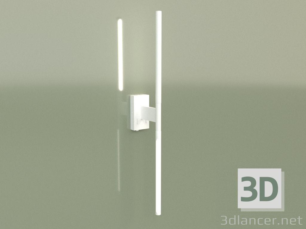 modello 3D Lampada da parete KONO WALL 3200K WH 15006 - anteprima