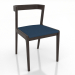 modèle 3D Chaise 463 mm (frêne noyer) - preview