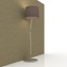 3d model Floor lamp in a modern style 150x40sm - preview