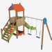 Modelo 3d Complexo de jogos para crianças (V1102) - preview