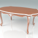3d model Small oval table (art. 11612) - preview