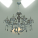 3d model Pendant chandelier Teodore 10103-8 (chrome-smoky crystal) - preview