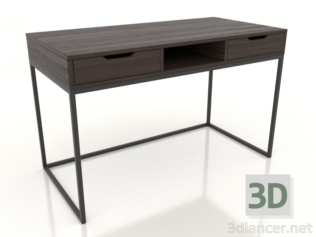 Modelo 3d Secretária 1200x600 mm (nogueira de freixo) - preview