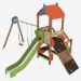 3d model Children's play complex (V1104) - preview