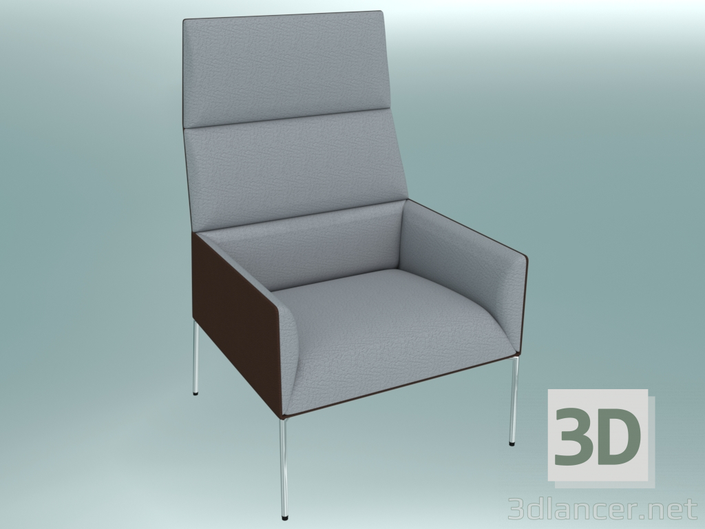 3d model Armchair (A10H) - preview