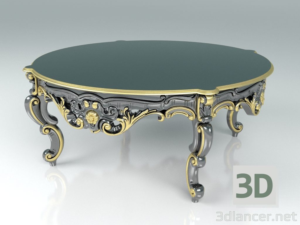 3 डी मॉडल कॉफी टेबल (कला। 11614) - पूर्वावलोकन