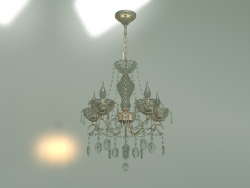 Pendant chandelier 10103-5 (antique bronze-clear crystal)