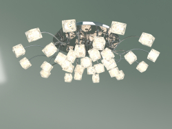 Ceiling LED chandelier Trinity 80113-31 (chrome-white)
