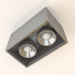 modèle 3D Lampe spot Mbox L21 - preview