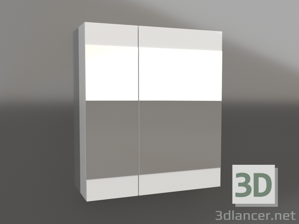 3D modeli Ayna dolabı 70 cm (Br.04.07-W) - önizleme