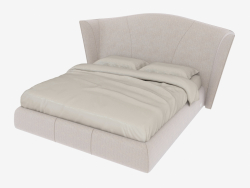 Double bed HERON (263x240xH132)
