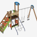 3d model Children's play complex (V1112) - preview