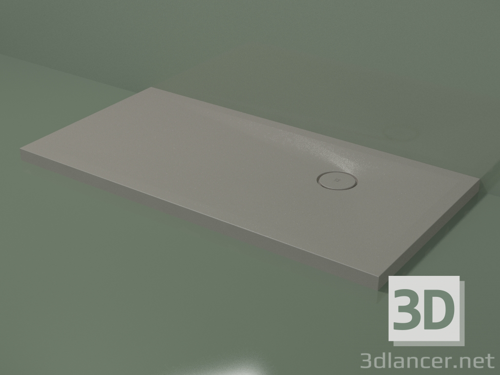 modèle 3D Receveur de douche (30UBС112, Clay C37, 140 X 70 cm) - preview
