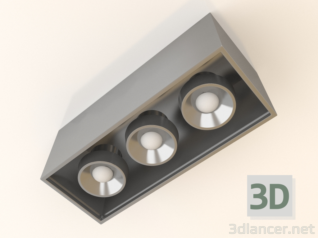 modèle 3D Lampe spot Mbox L31 - preview