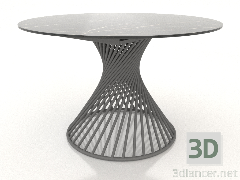 3 डी मॉडल फोल्डिंग टेबल टोर्नाडो 120-180 (गहरा सिरेमिक-काला) - पूर्वावलोकन