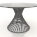 modèle 3D Table pliante Tornado 120-180 (céramique foncée-noire) - preview