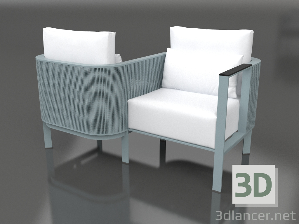 3D Modell Tu&Yo Sofa (Blaugrau) - Vorschau
