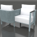 3d model Tu&Yo sofa (Blue gray) - preview